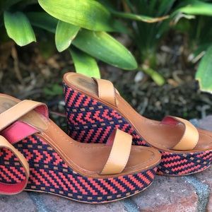 Coach wedge sandals